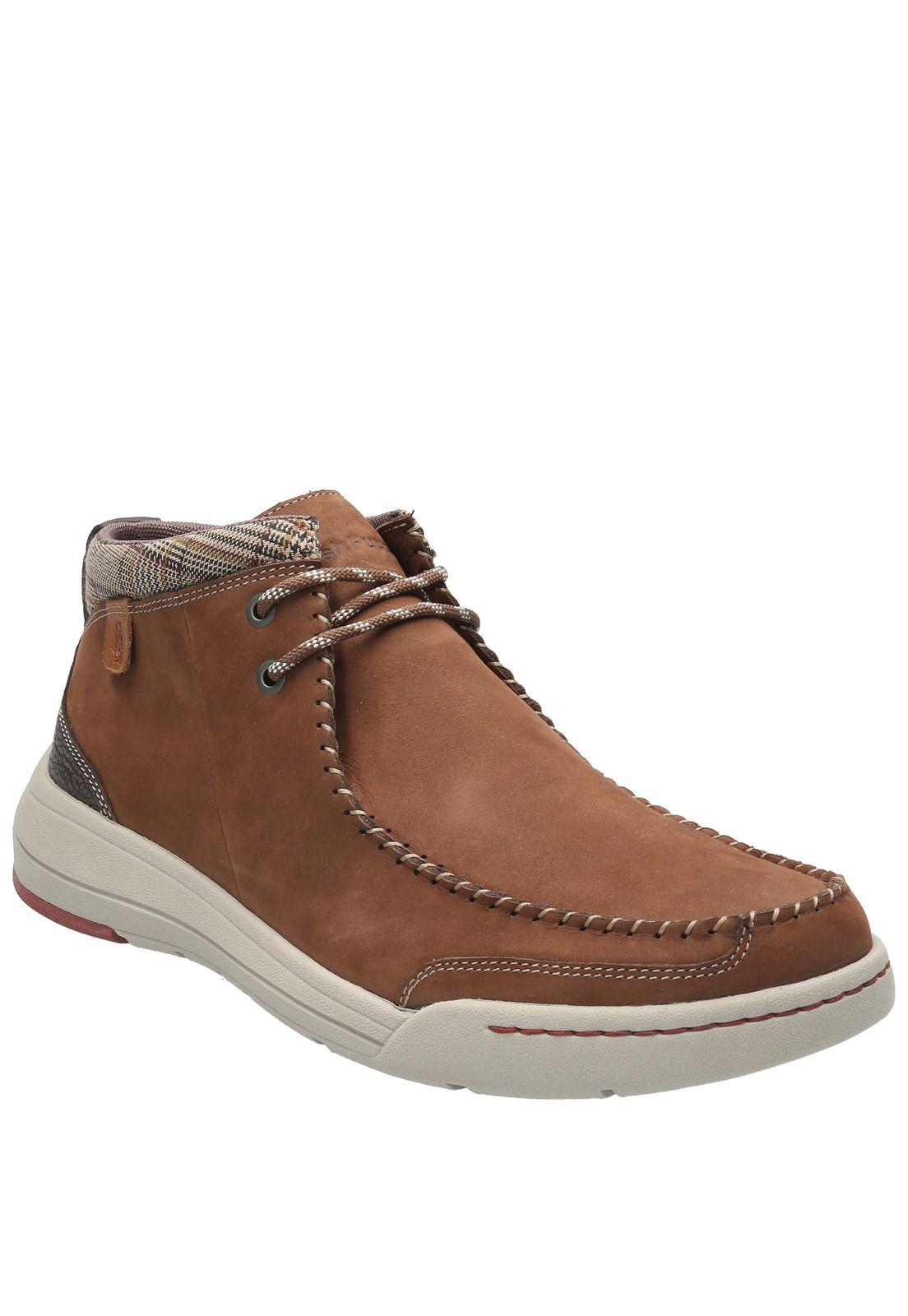 Zapato Cuero Hombre Intee Café-0