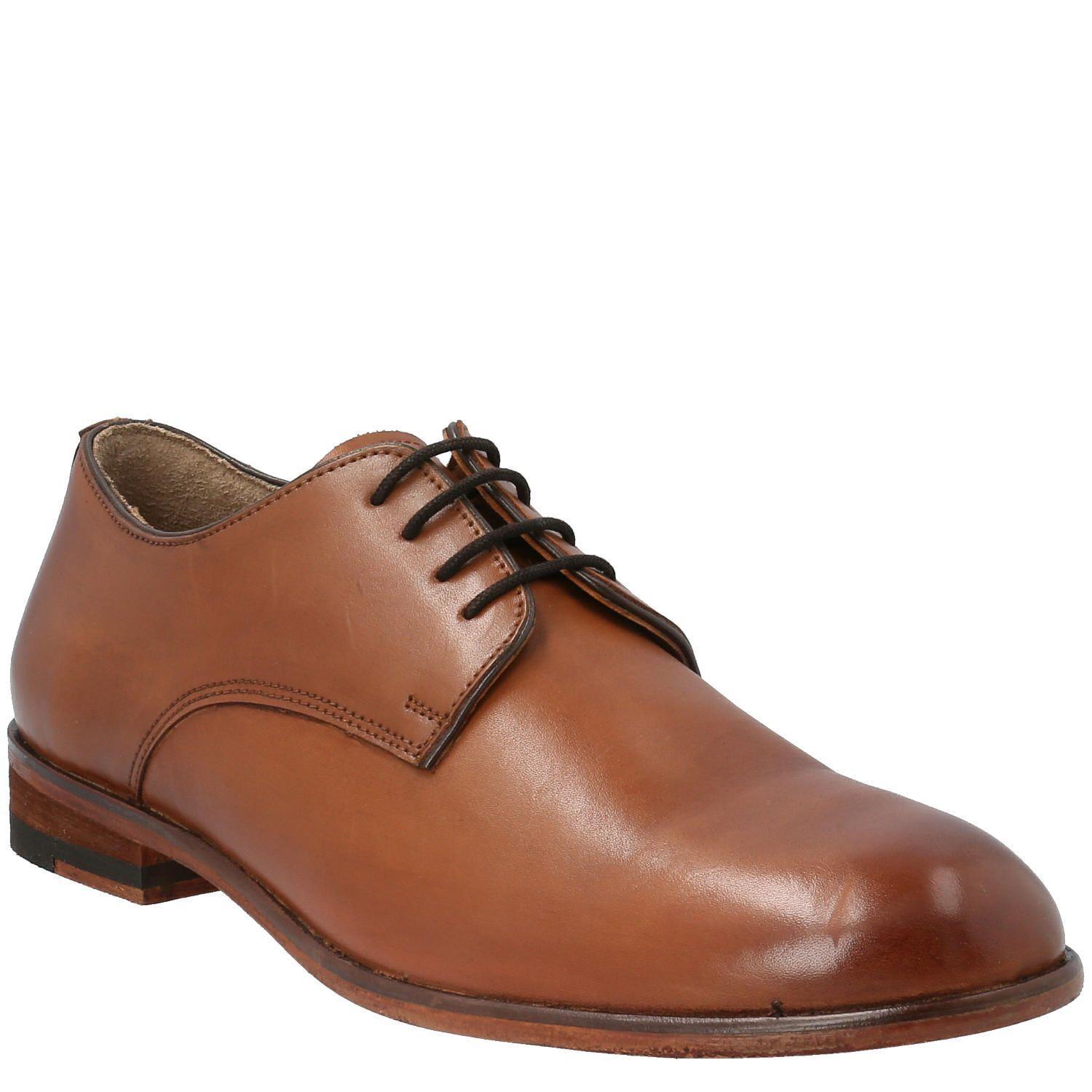 Zapato Cuero Cyrus Café Hombre Rockford-0
