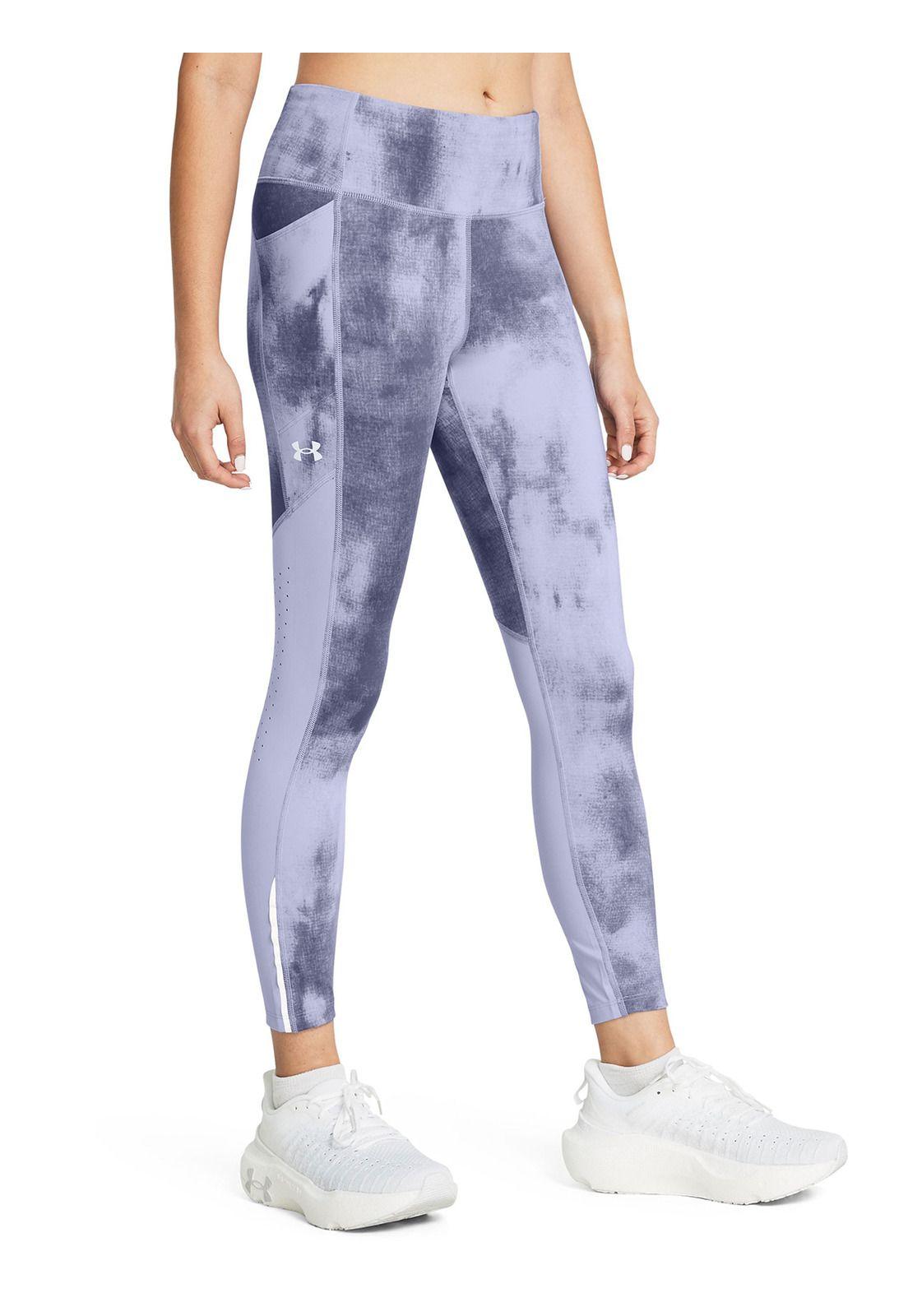 Calza Leggings UA Fly Fast 3 Mujer Morado-0