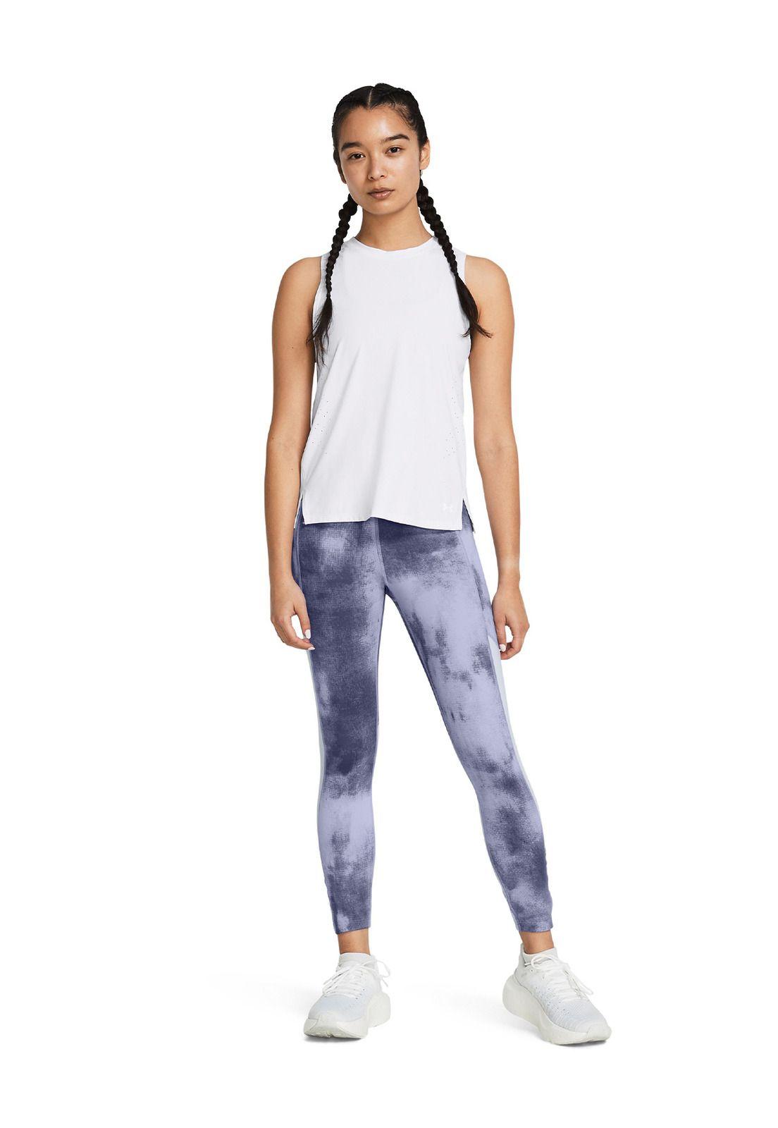 Calza Leggings UA Fly Fast 3 Mujer Morado-3