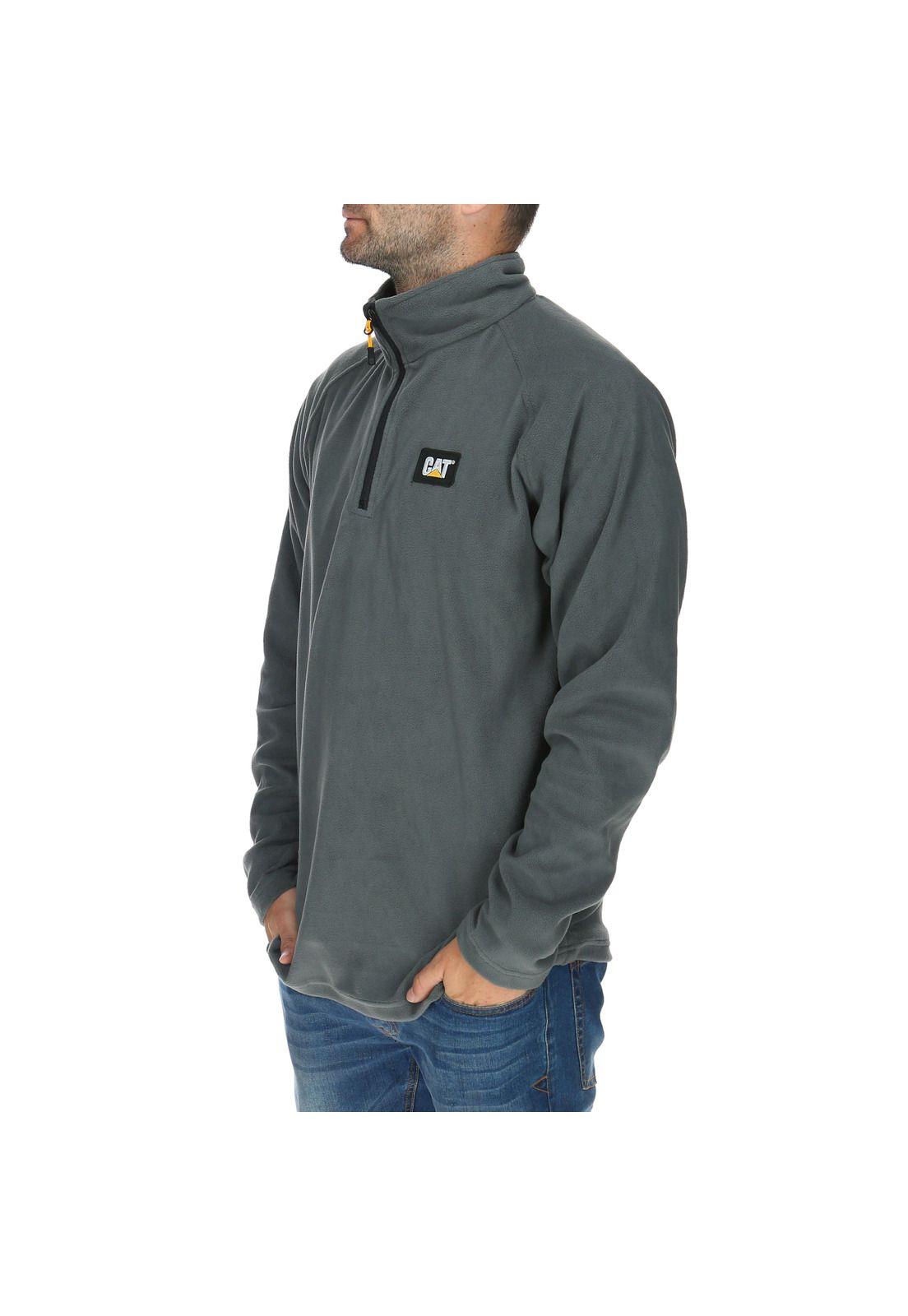 Polar Hombre Concord Fleece Pullo Gris-1