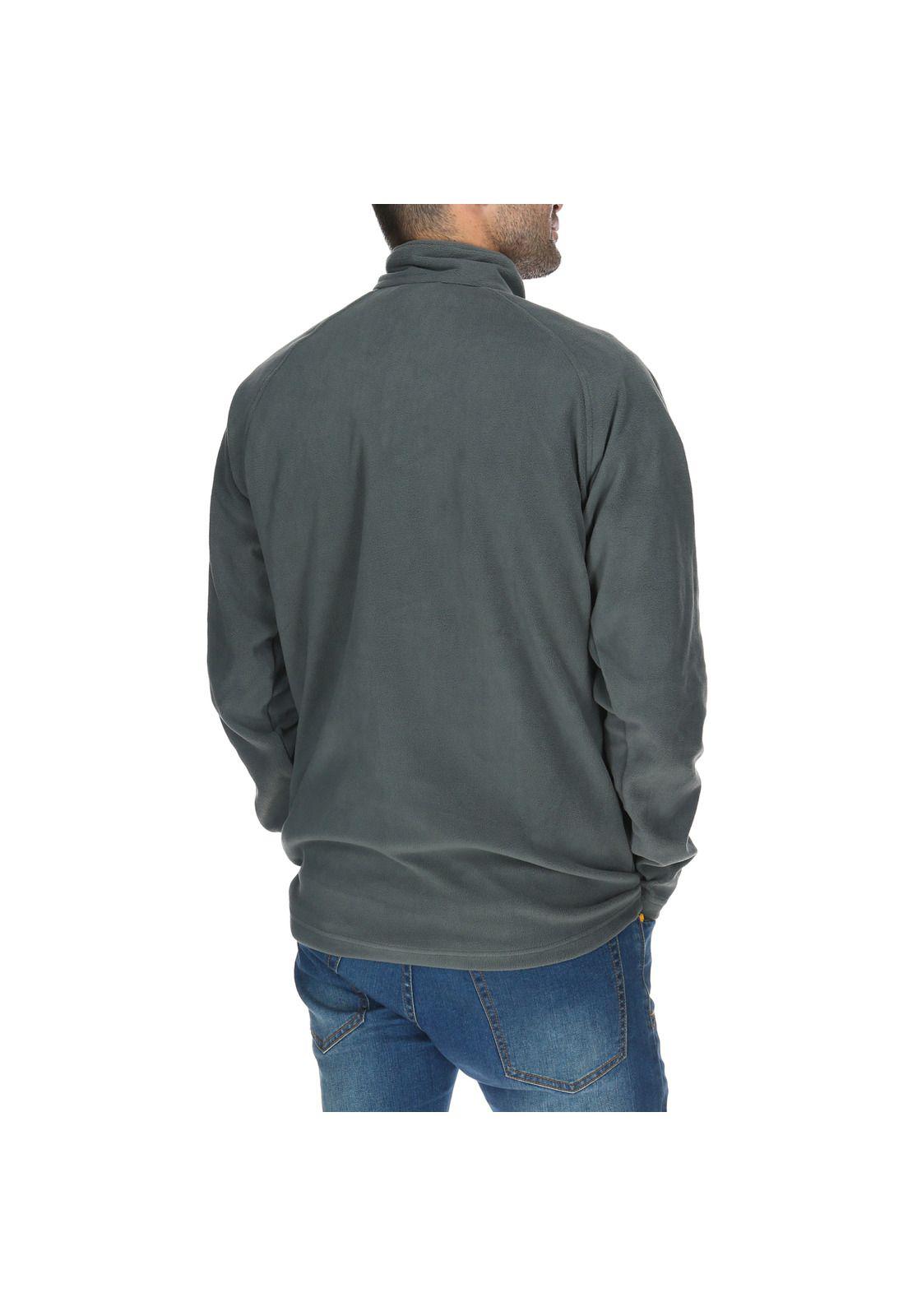 Polar Hombre Concord Fleece Pullo Gris-3