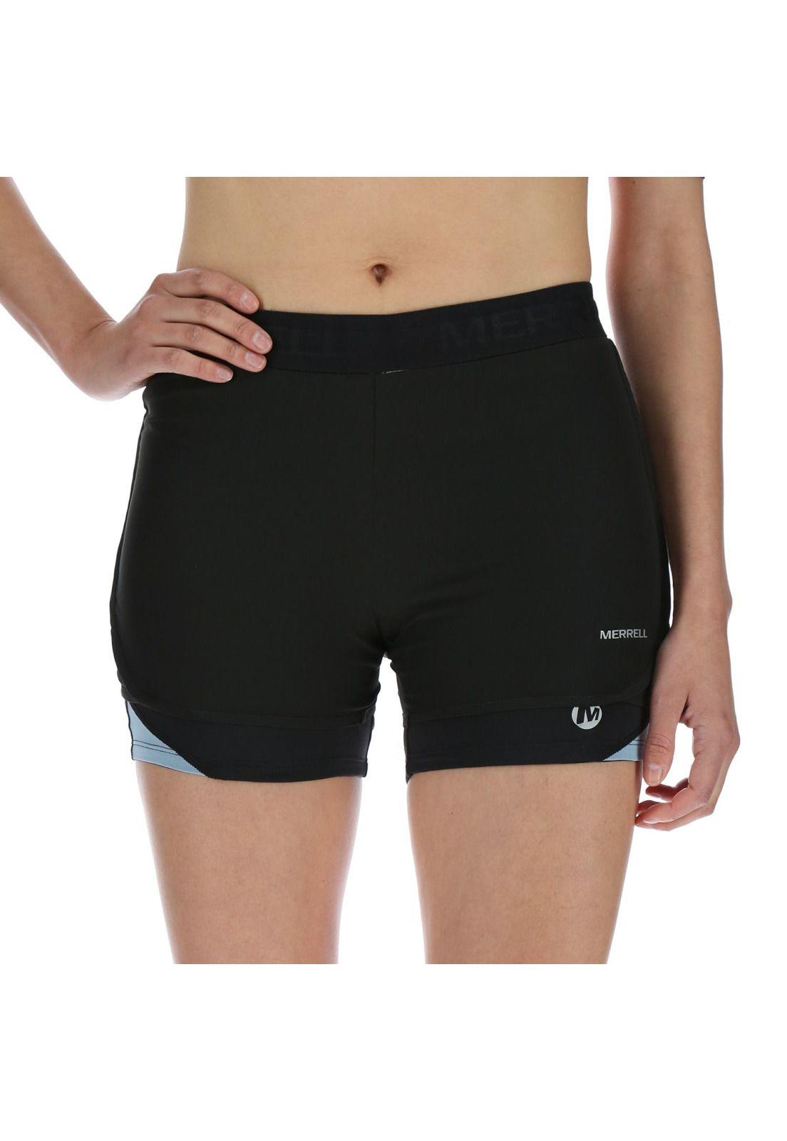 Short Mujer With Inner Legging Negro-0