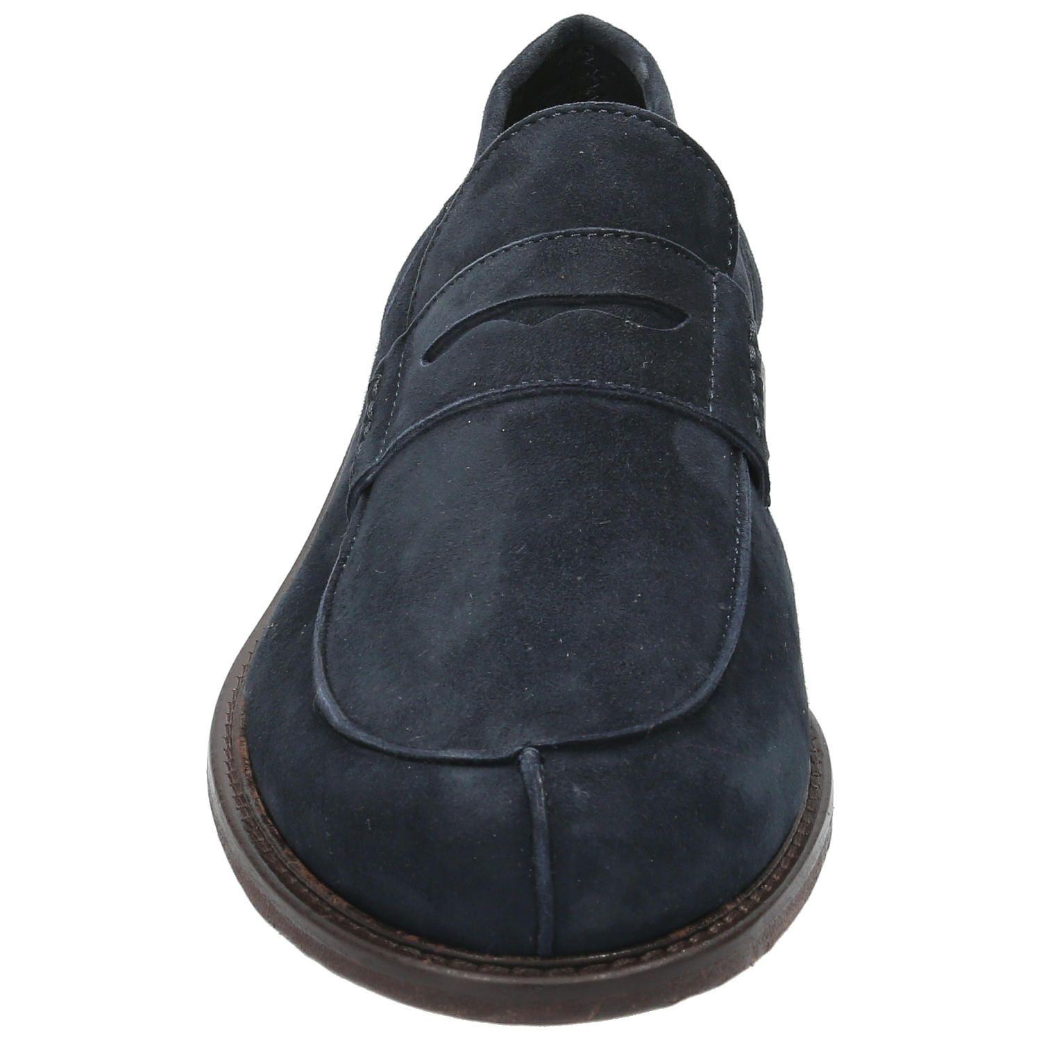 Zapato Cuero Hombre Oglio Azul Marino-3