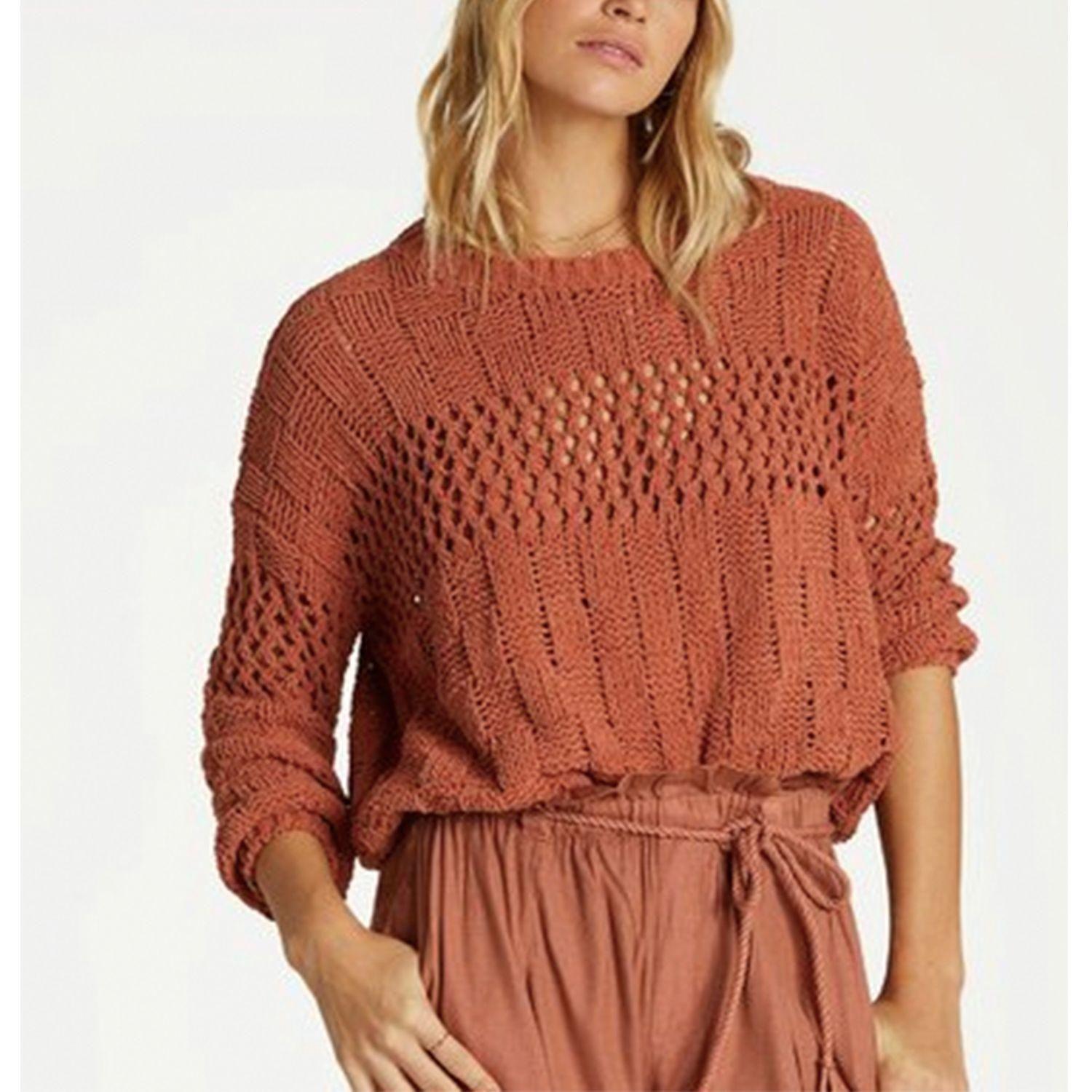 Sweater Mujer On The Horizon Terracota-0