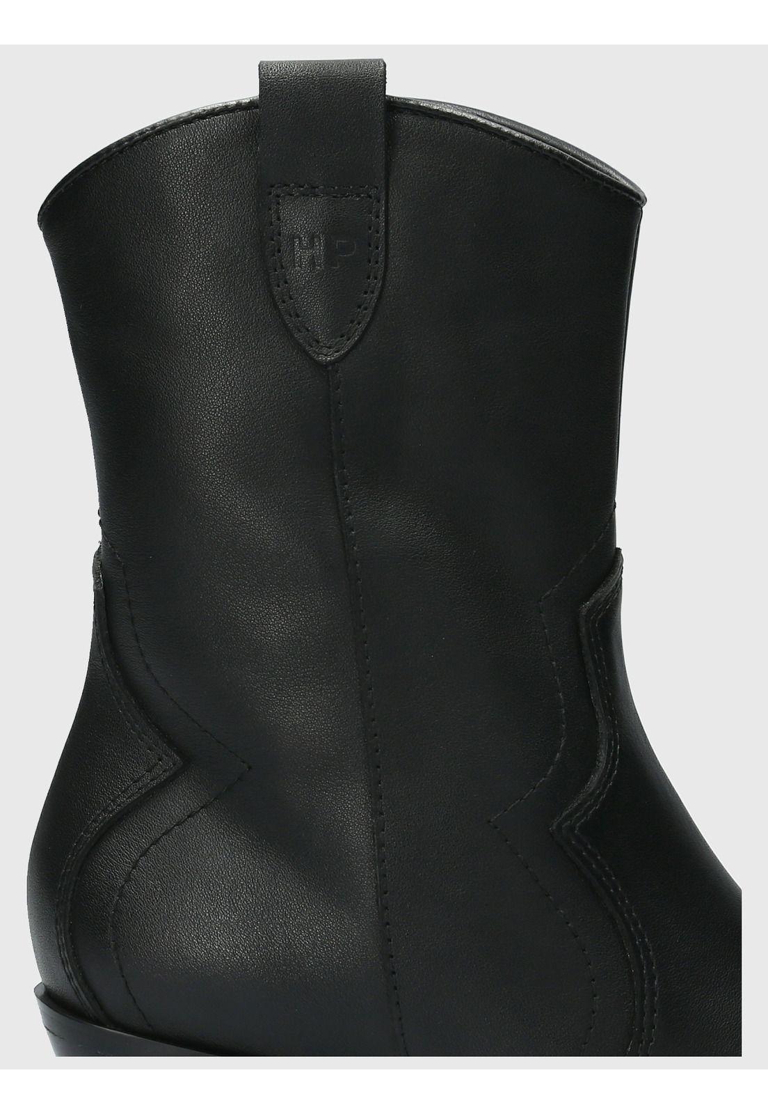 Bota vaquera texana Mujer Sawyer Negro-7