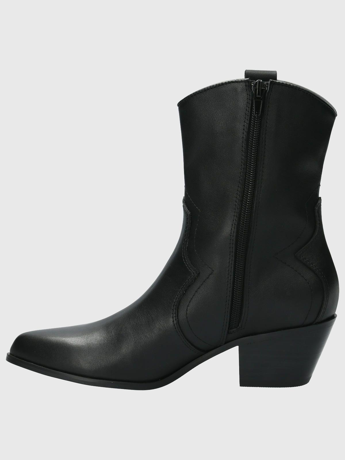 Bota vaquera texana Mujer Sawyer Negro-5