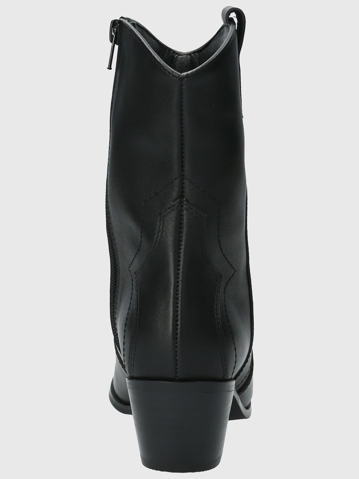 Bota vaquera texana Mujer Sawyer Negro-6