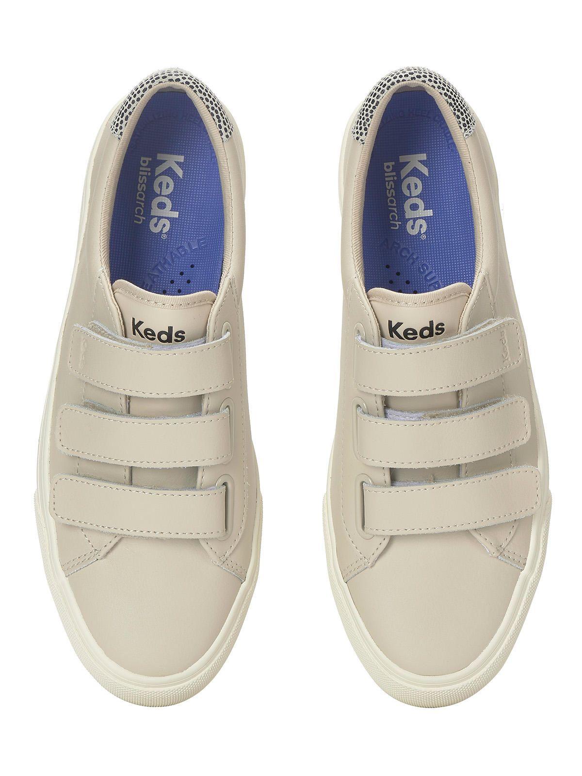 Zapatilla Cuero Mujer Jump Kick V Dalmata Beige-4