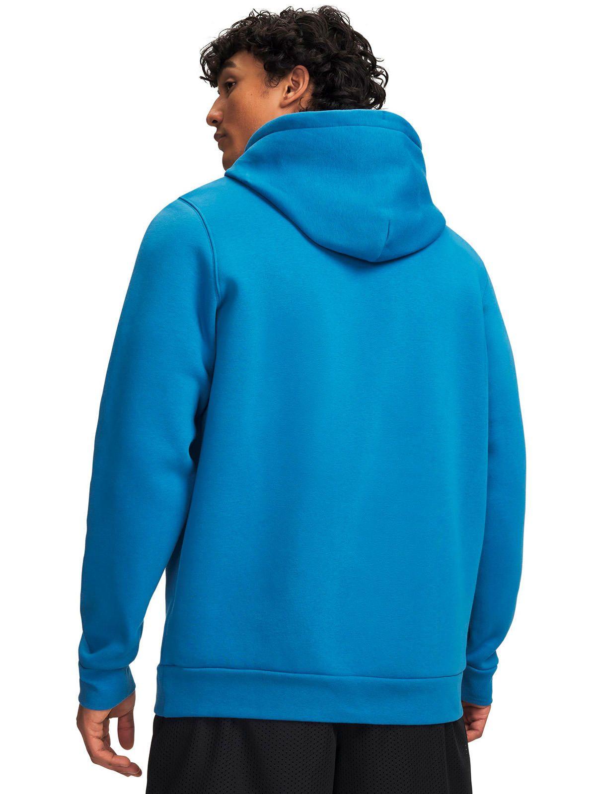 Poleron Icon Fleece Branded azul Hombre-1