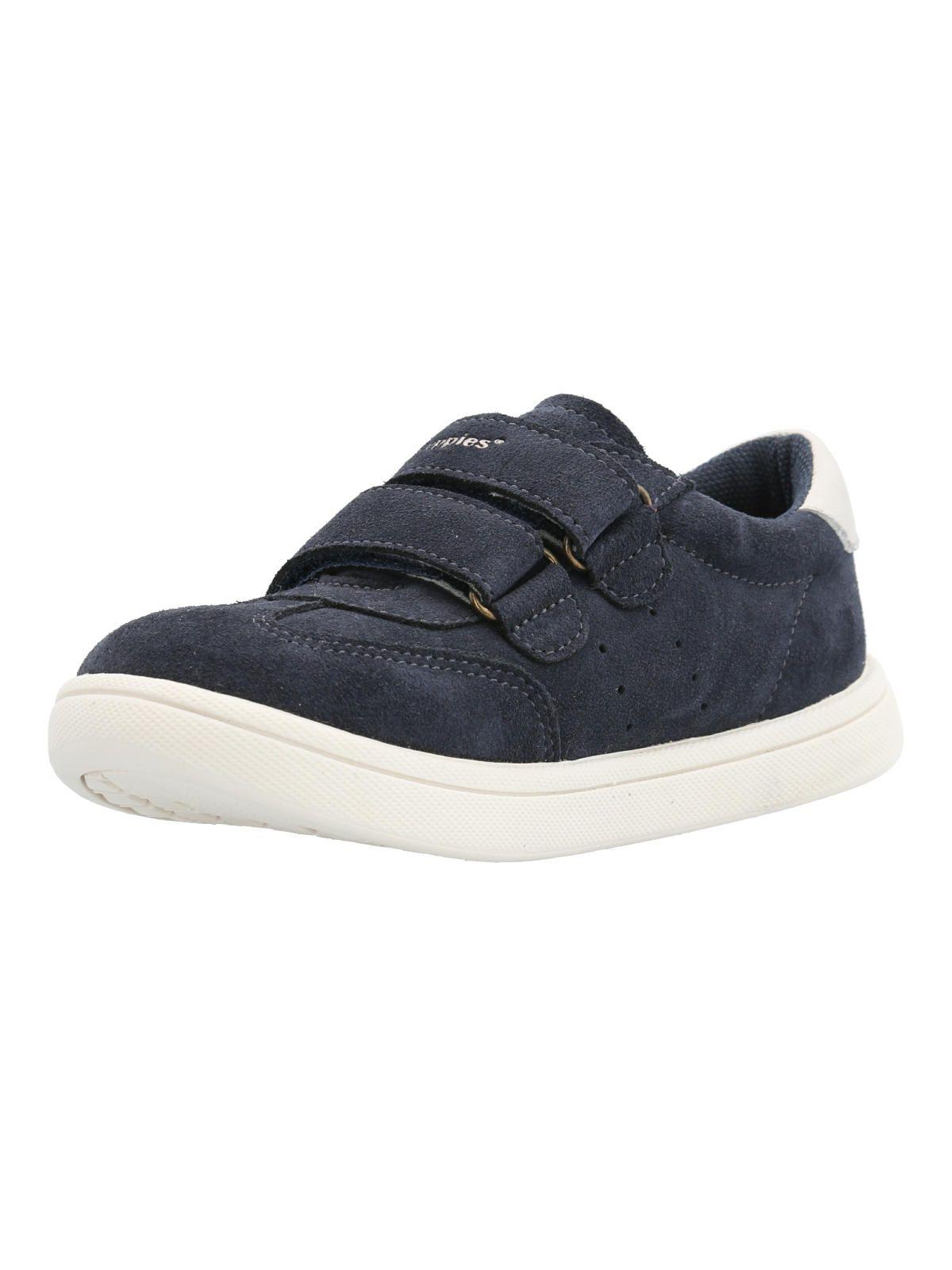 Zapatilla Cuero Clara-K Niño Azul-4