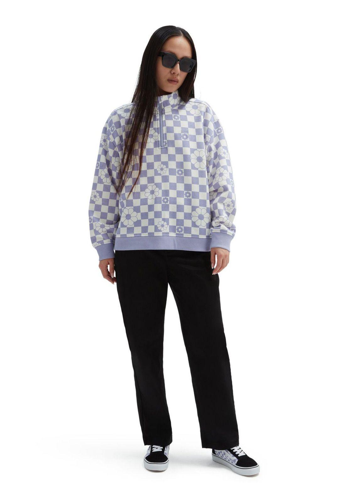 Polerón Fairlands Mock Neck Lila Mujer-3