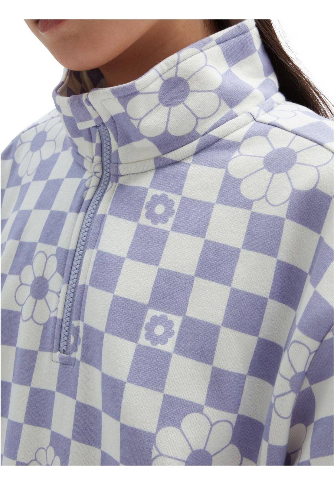 Polerón Fairlands Mock Neck Lila Mujer-4