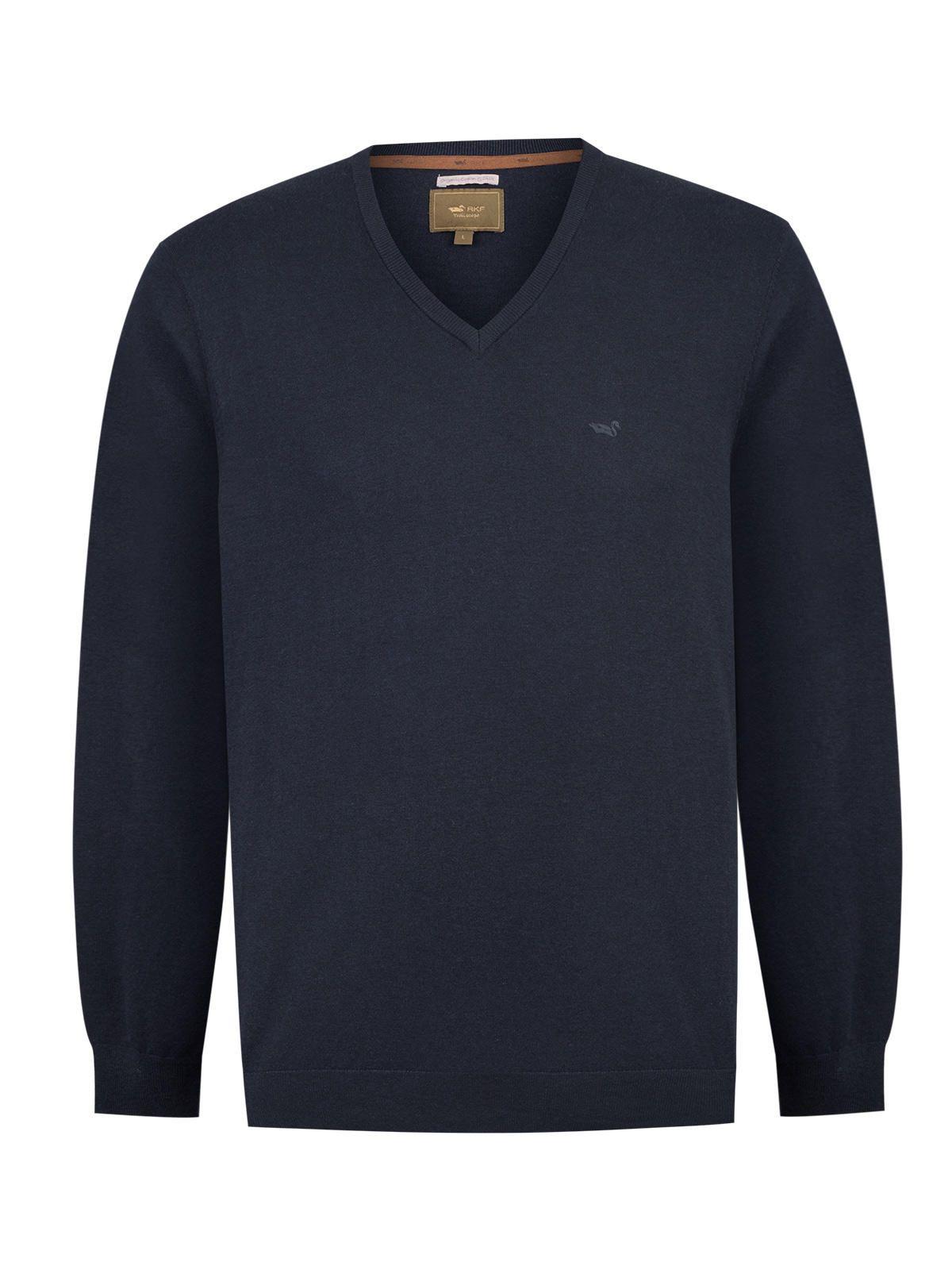 Sweater Algodón Orgánico Hombre Angriv Marino-0