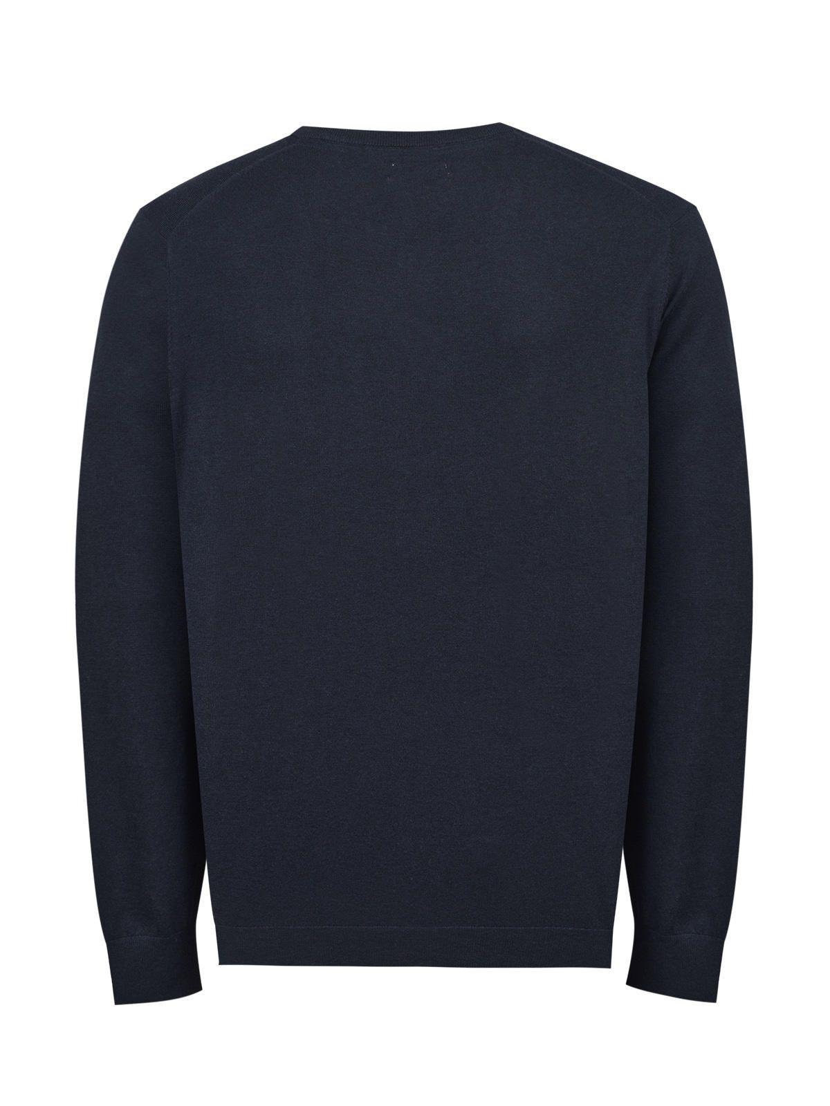 Sweater Algodón Orgánico Hombre Angriv Marino-1