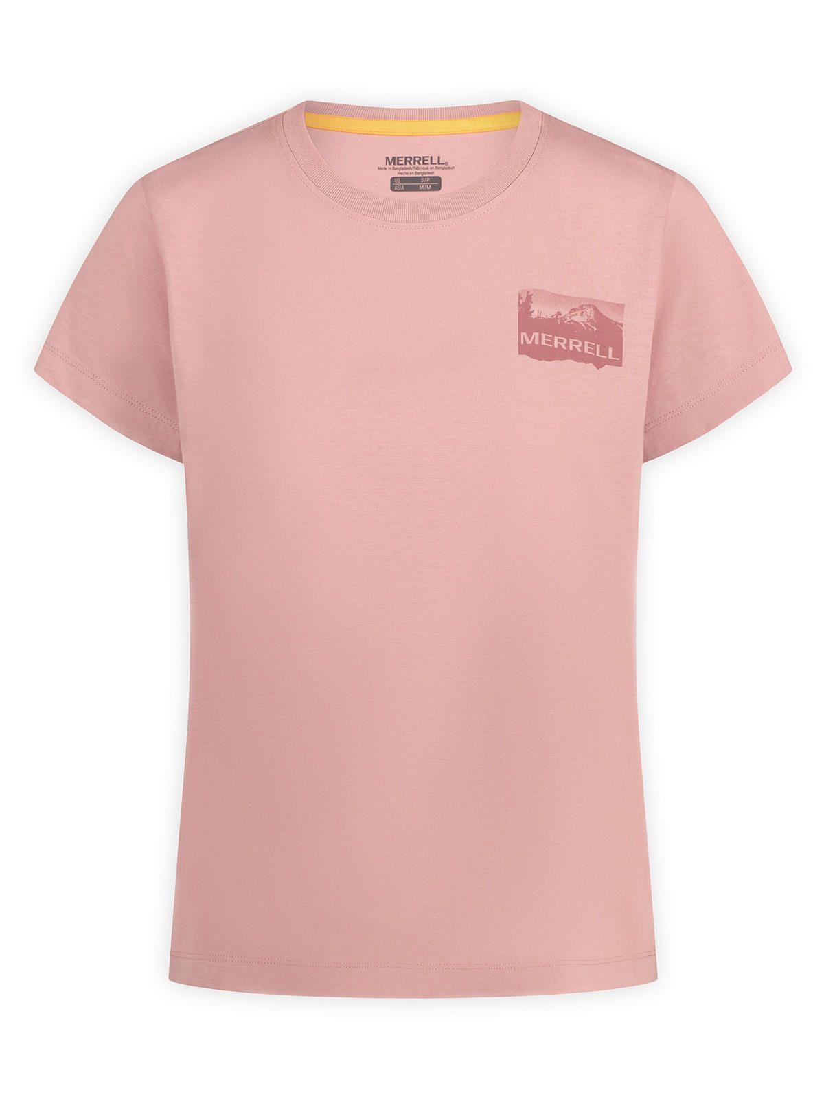 Polera MC Mujer Adventure Begins Tee Rosado-0