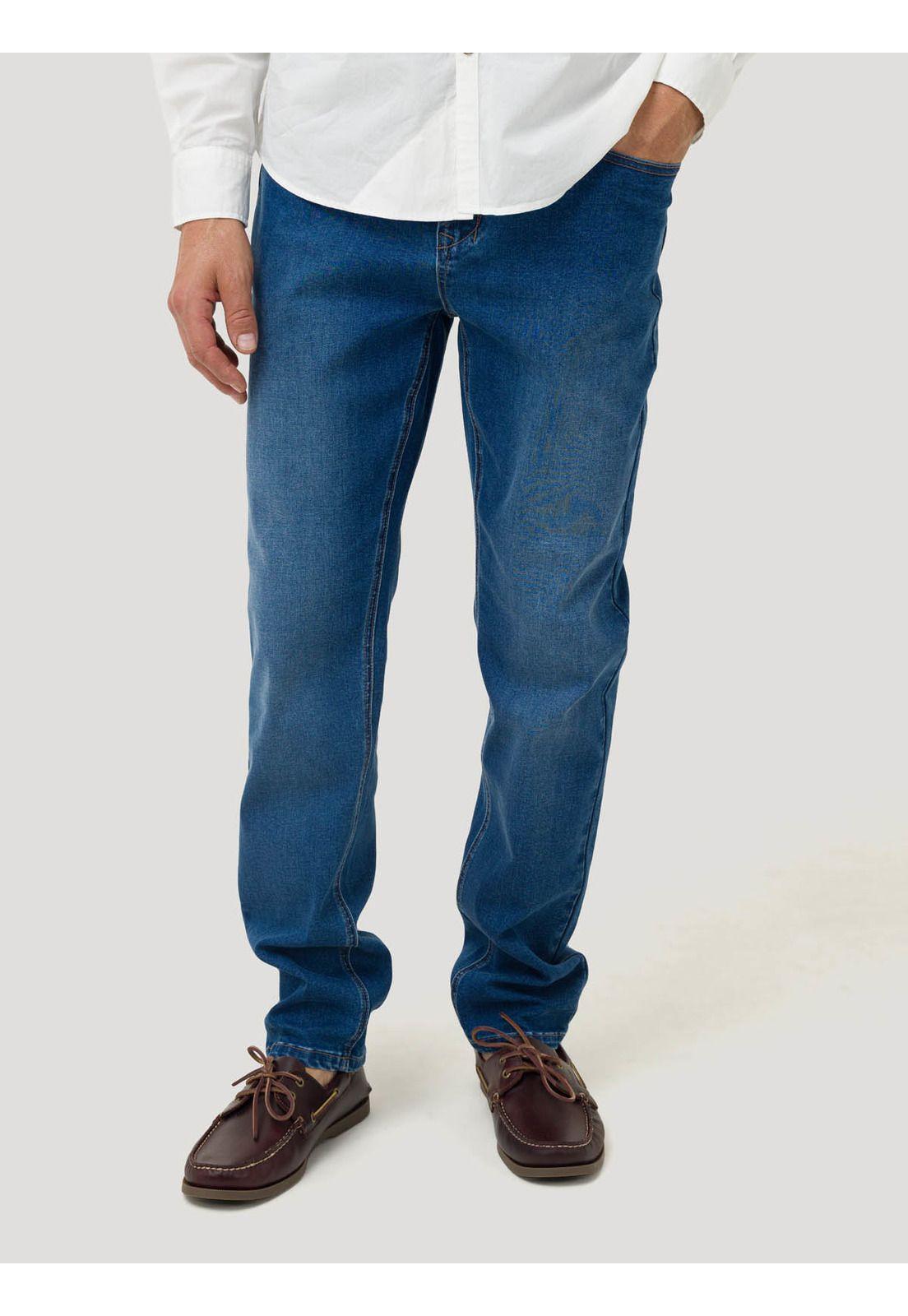 Jeans Algodón Hombre Patrick Azul Claro-4