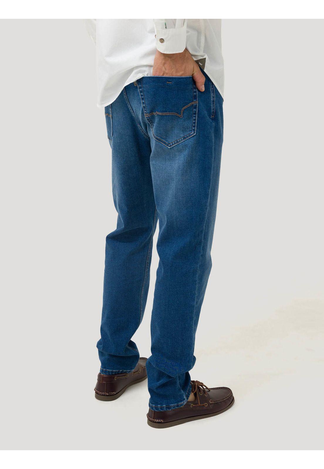 Jeans Algodón Hombre Patrick Azul Claro-6
