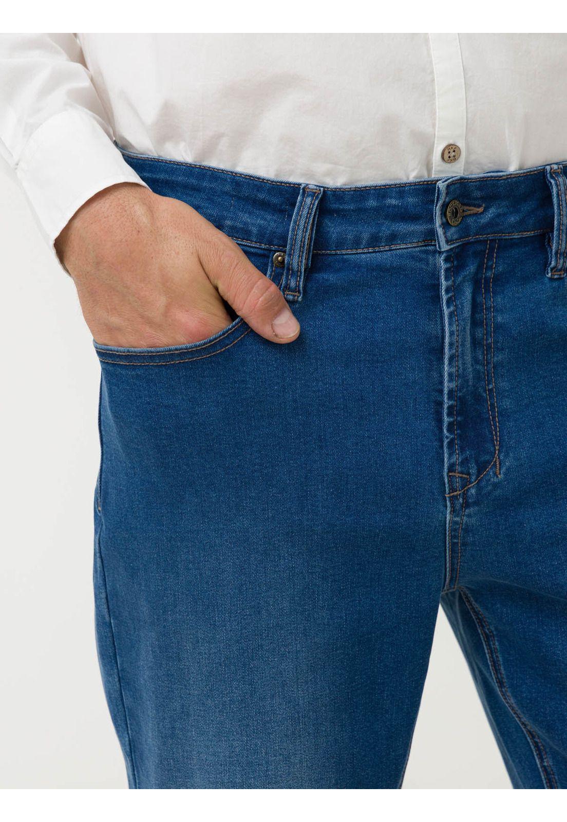Jeans Algodón Hombre Patrick Azul Claro-7