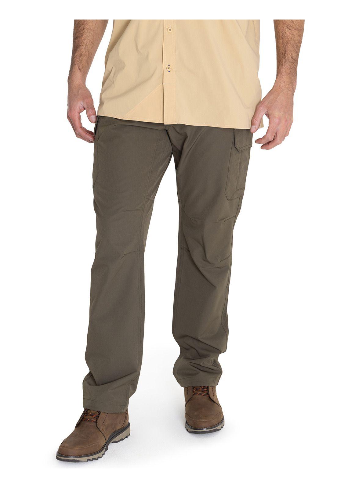 Pantalón Verde Oscuro Hike Hombre -4