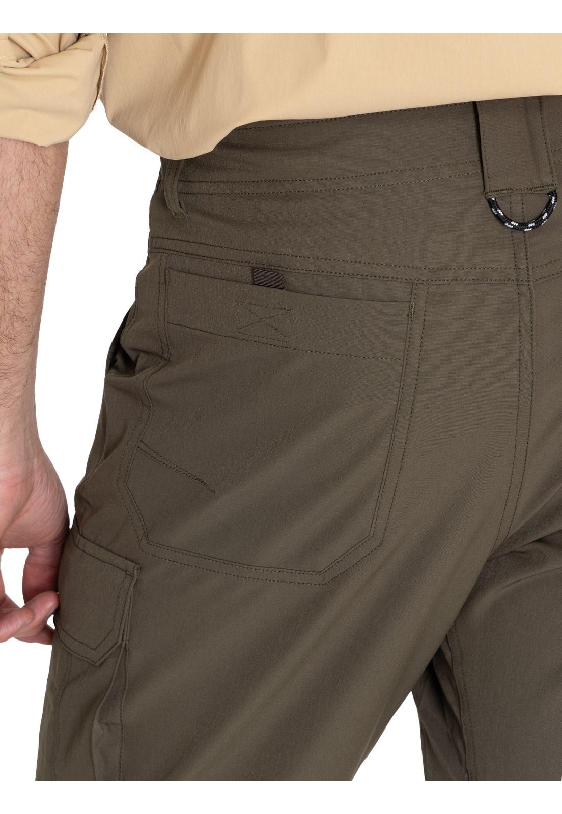 Pantalón Verde Oscuro Hike Hombre -9