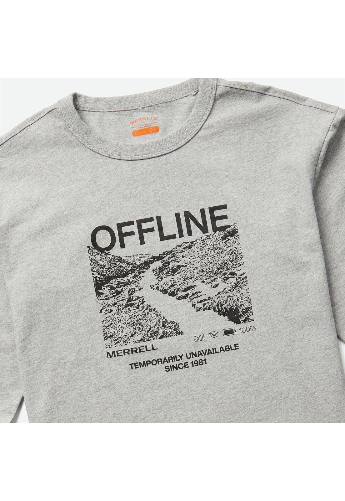Polera Hombre Organic Cotton Offline Est Gris-1