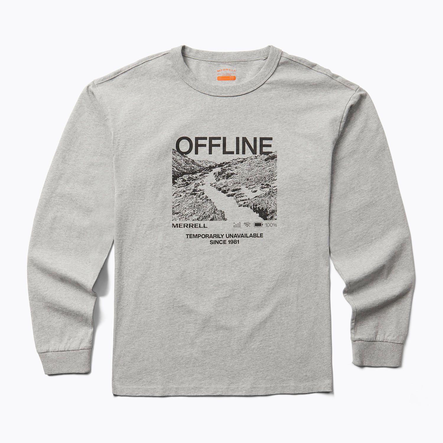 Polera Hombre Organic Cotton Offline Est Gris-0