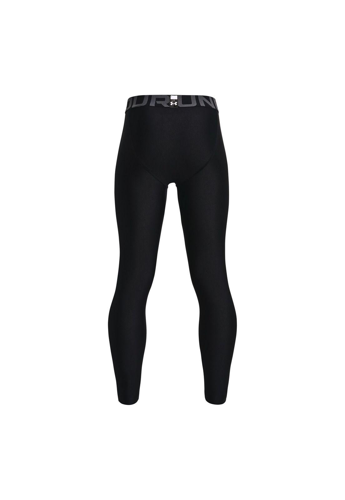 Calzas de armadura HeatGear® niño Negro-1