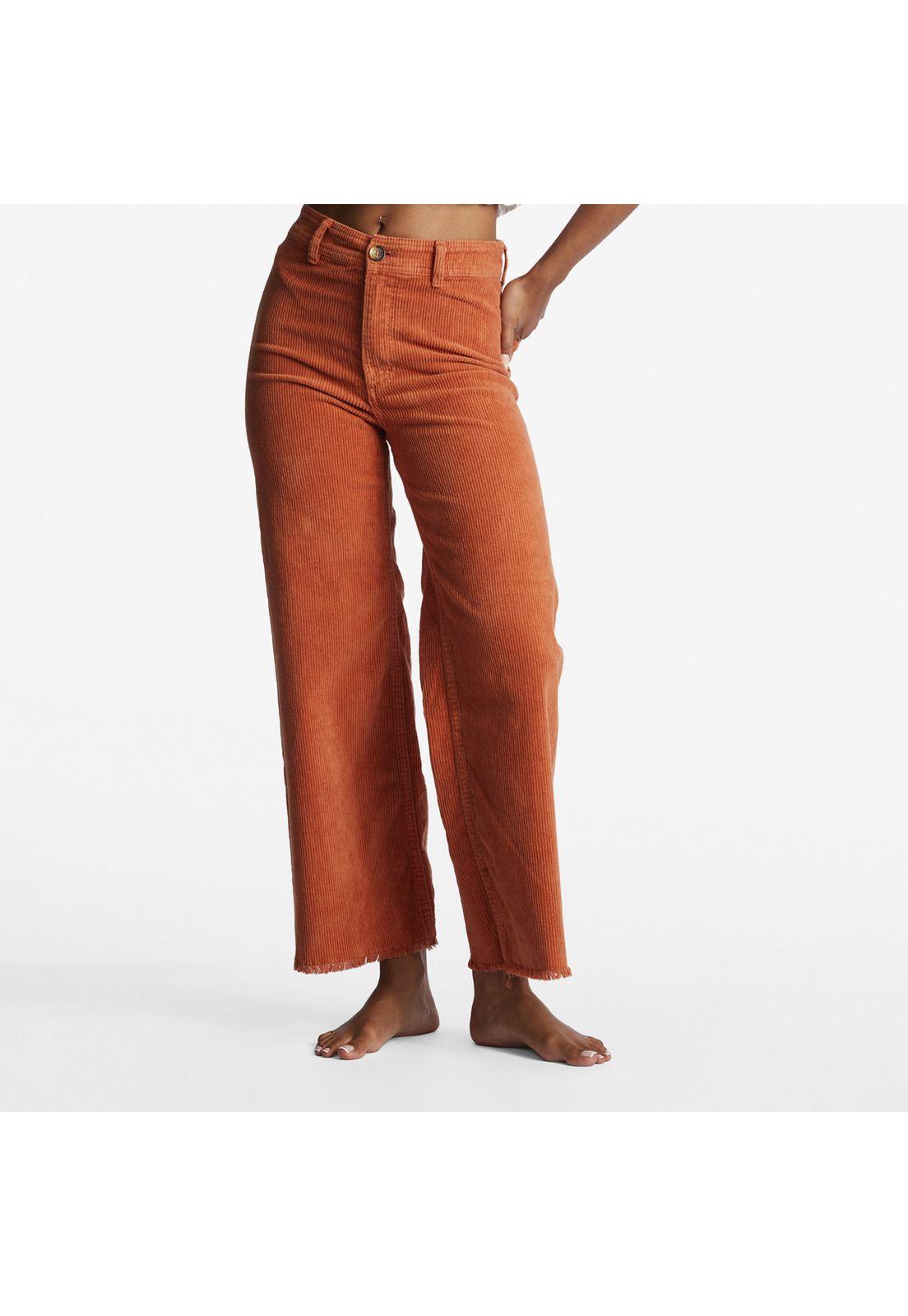 Pantalón Mujer Free Fall J Ndpt Naranja-4