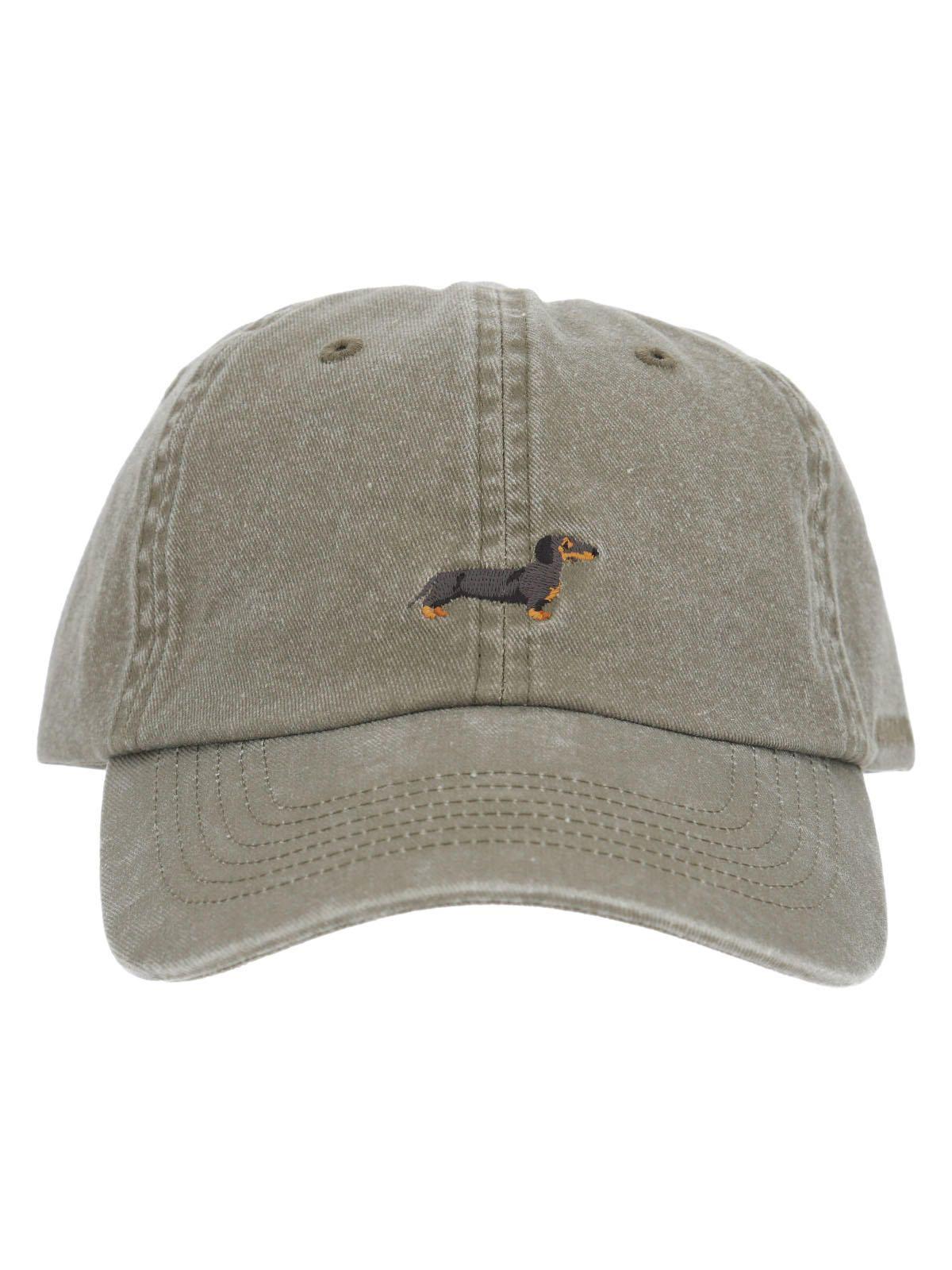 Jockey Algodón Unisex Cap Dachshund I Verde-2