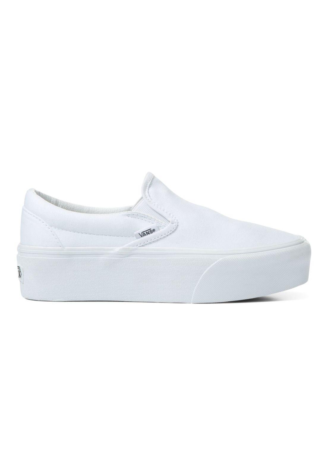 Zapatilla Ua Classic Slip-On S Blanco Unisex-4