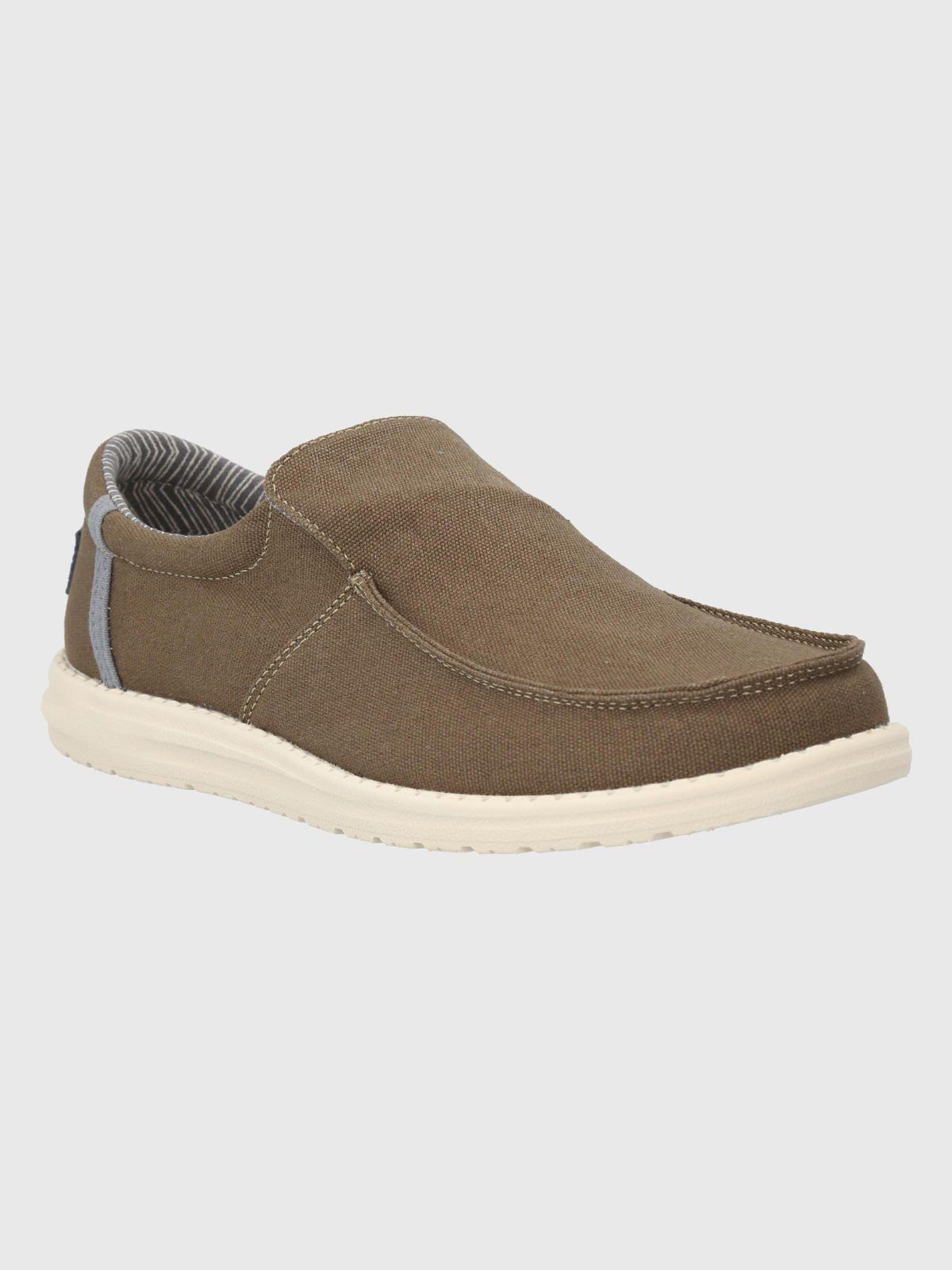 Zapatilla Verde Militar Hombre Gordon -0