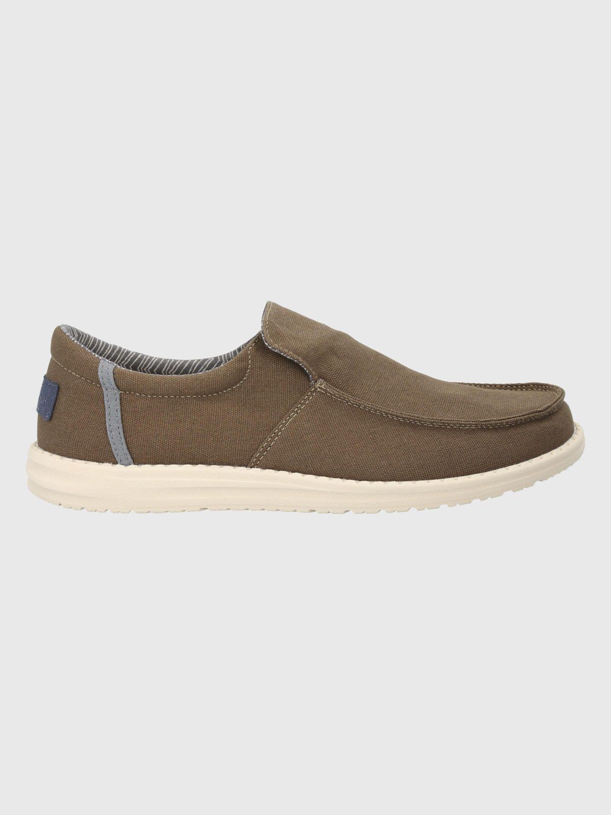 Zapatilla Verde Militar Hombre Gordon -1