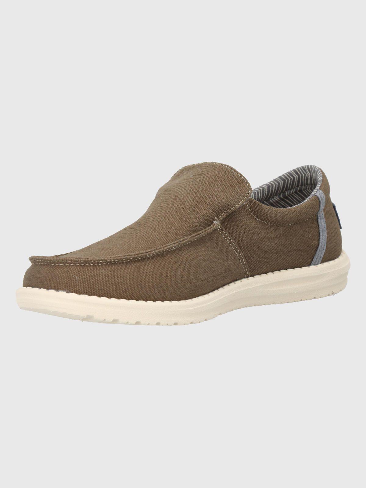 Zapatilla Verde Militar Hombre Gordon -3