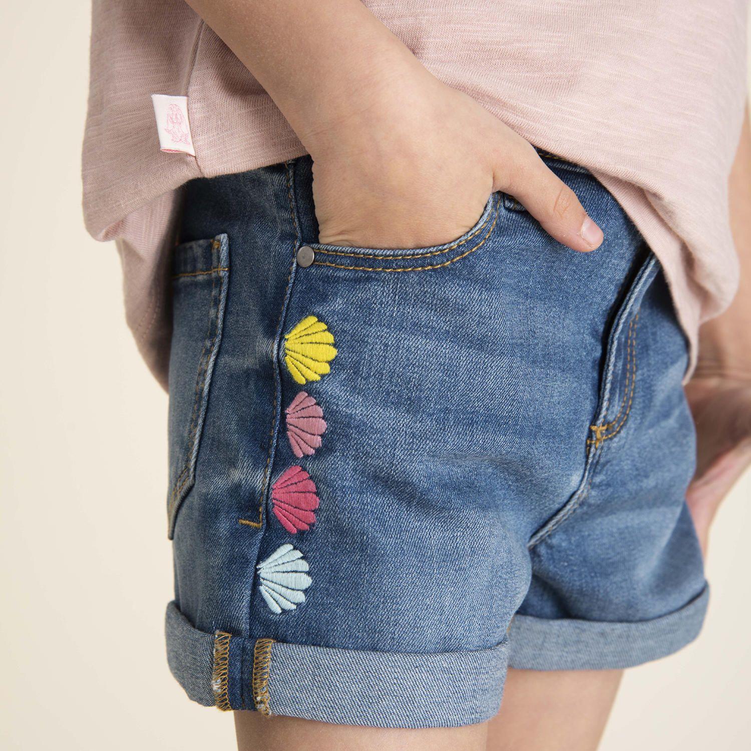 Short Niña Shells Camo-2