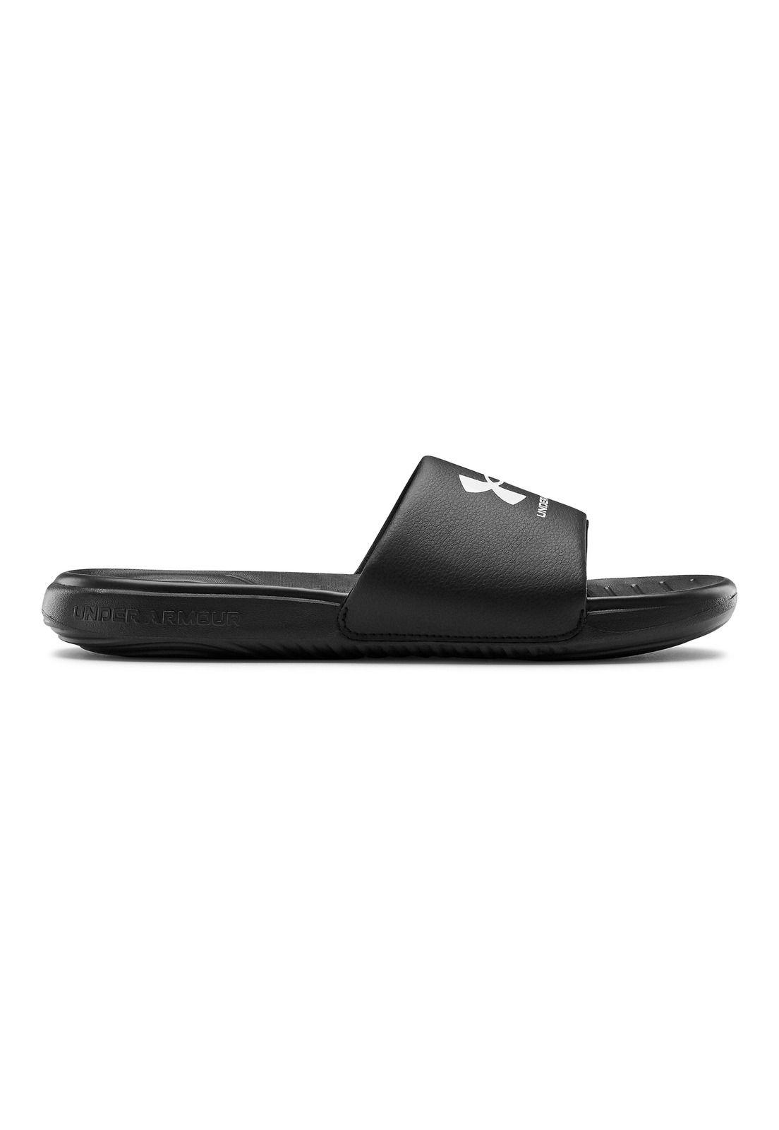 Sandalia fijas Hombre UA Ansa Fix Negro-0