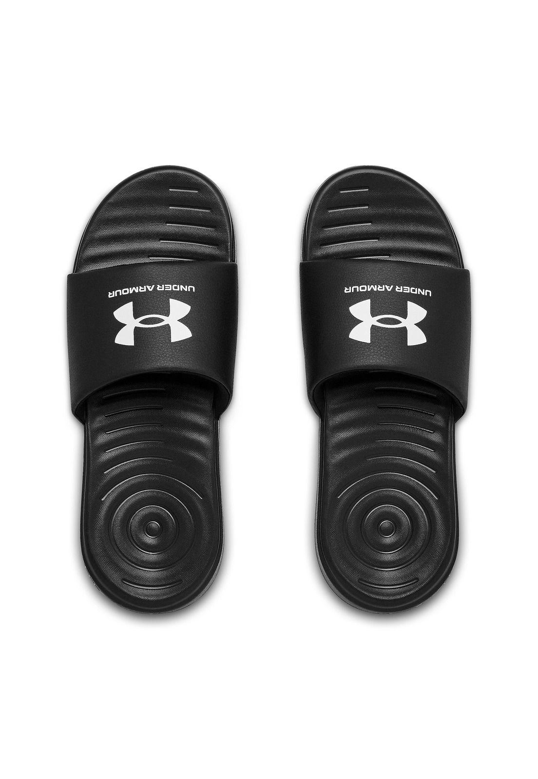 Sandalia fijas Hombre UA Ansa Fix Negro-4