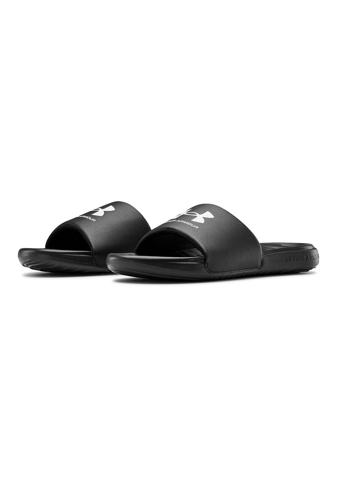 Sandalia fijas Hombre UA Ansa Fix Negro-5