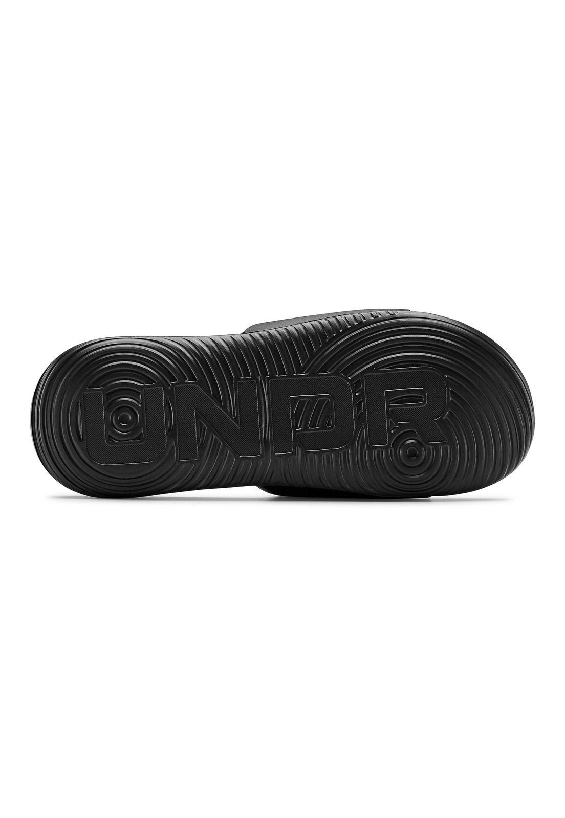 Sandalia fijas Hombre UA Ansa Fix Negro-3