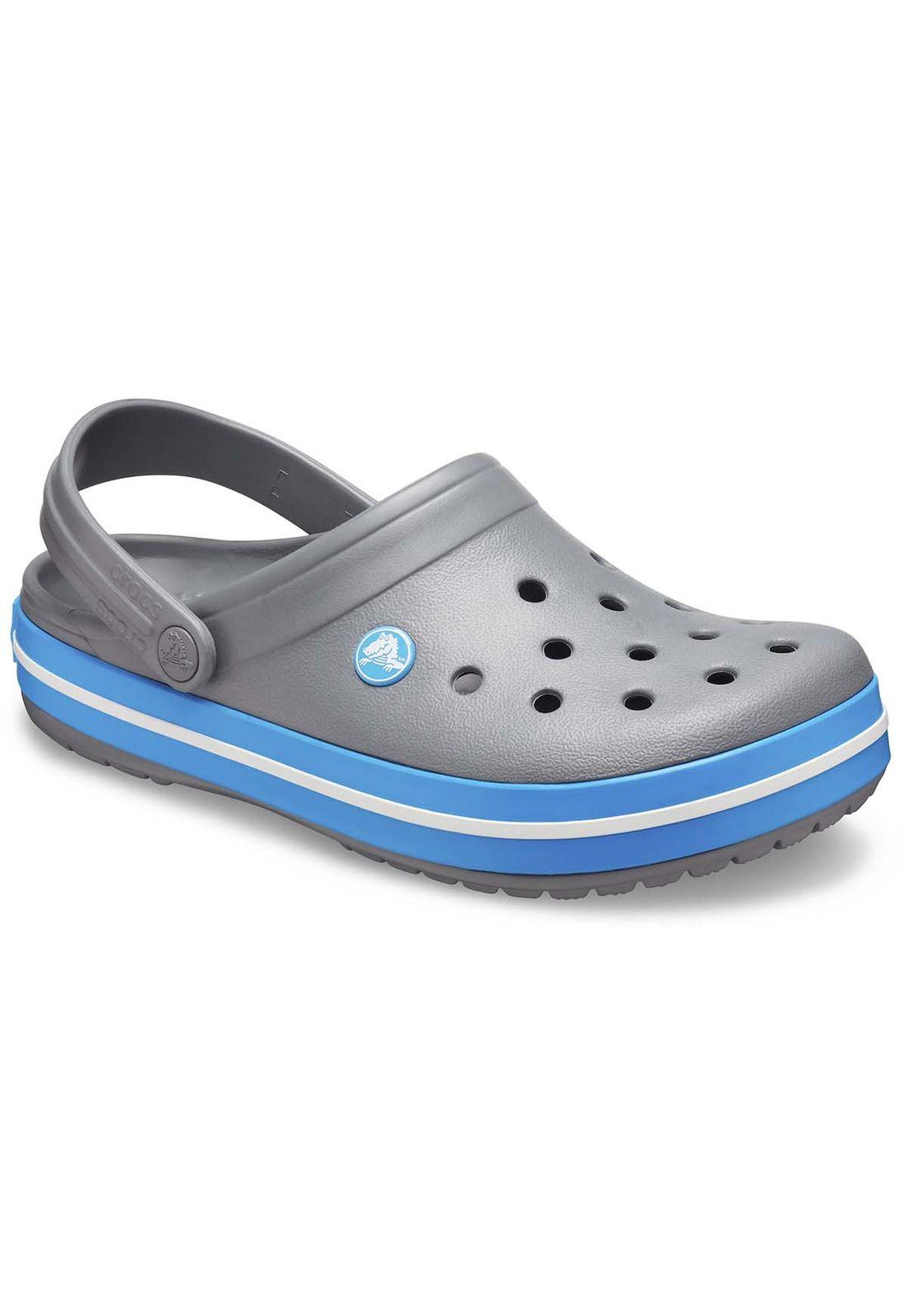 Zueco Crocs Unisex Crocband Gris-6