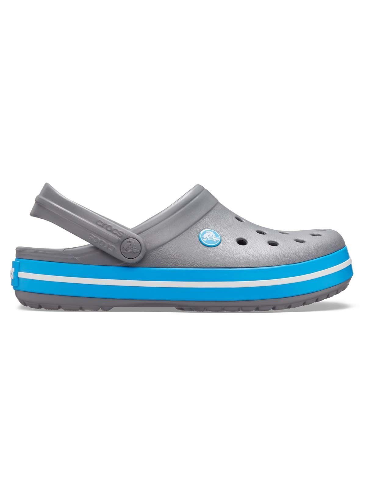 Zueco Crocs Unisex Crocband Gris-0