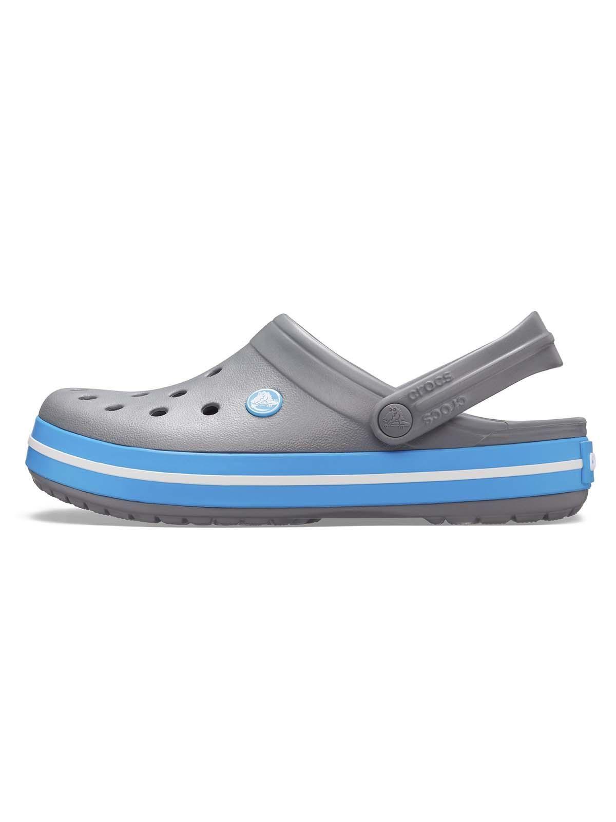 Zueco Crocs Unisex Crocband Gris-1