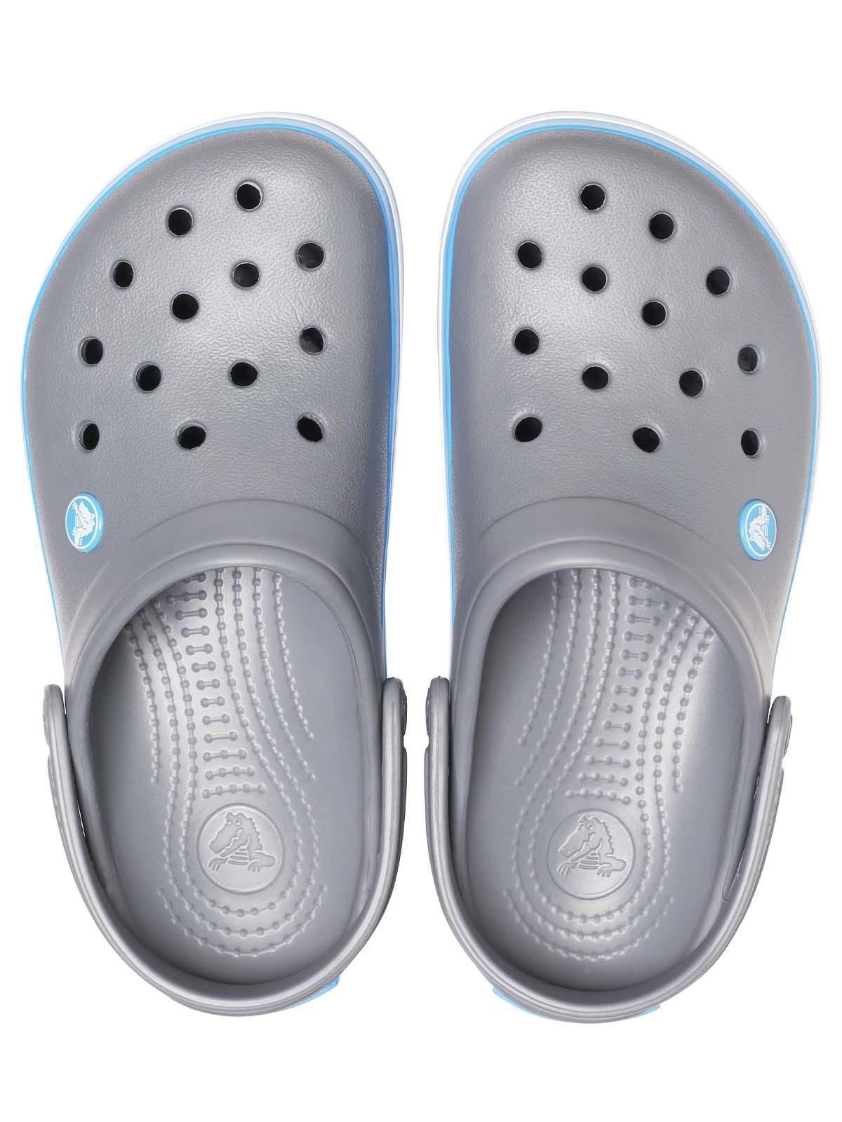Zueco Crocs Unisex Crocband Gris-4