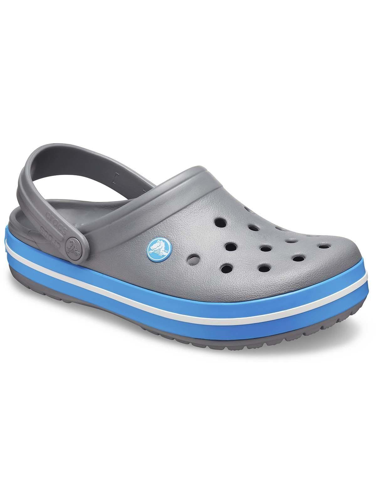 Zueco Crocs Unisex Crocband Gris-6