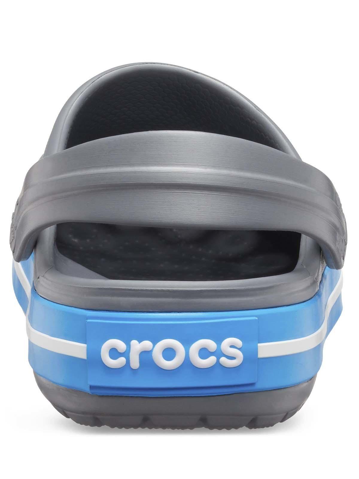 Zueco Crocs Unisex Crocband Gris-7