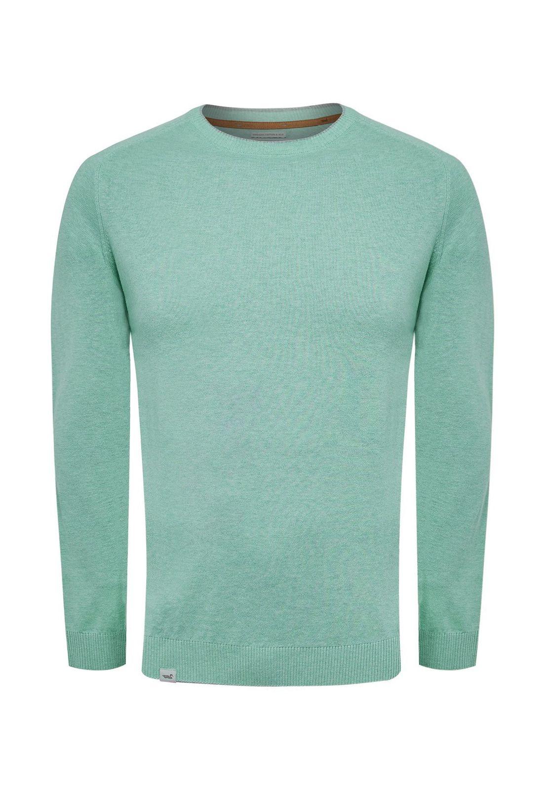 Sweater Algodón Orgánico Hombre Angri Verde-0