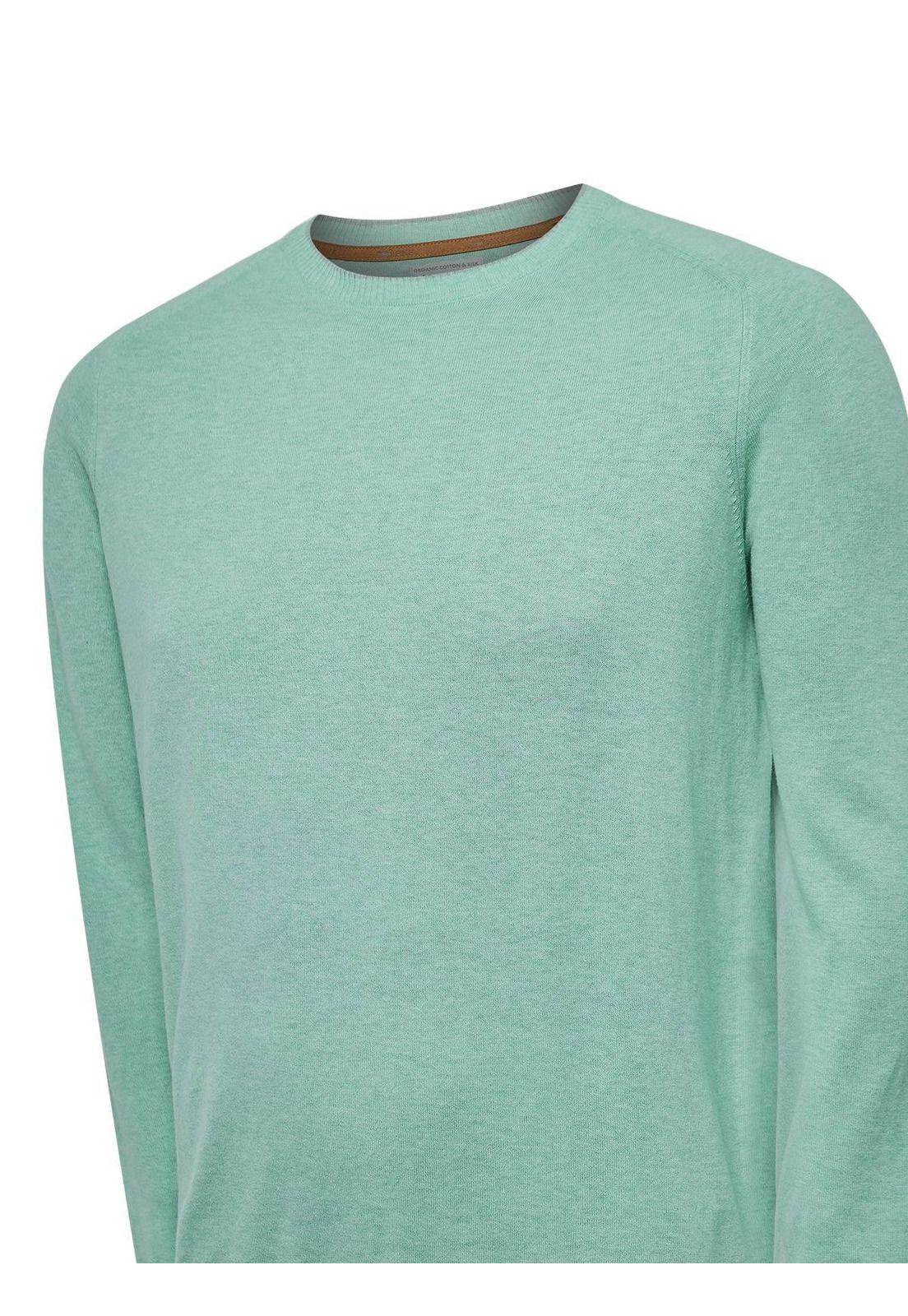 Sweater Algodón Orgánico Hombre Angri Verde-3