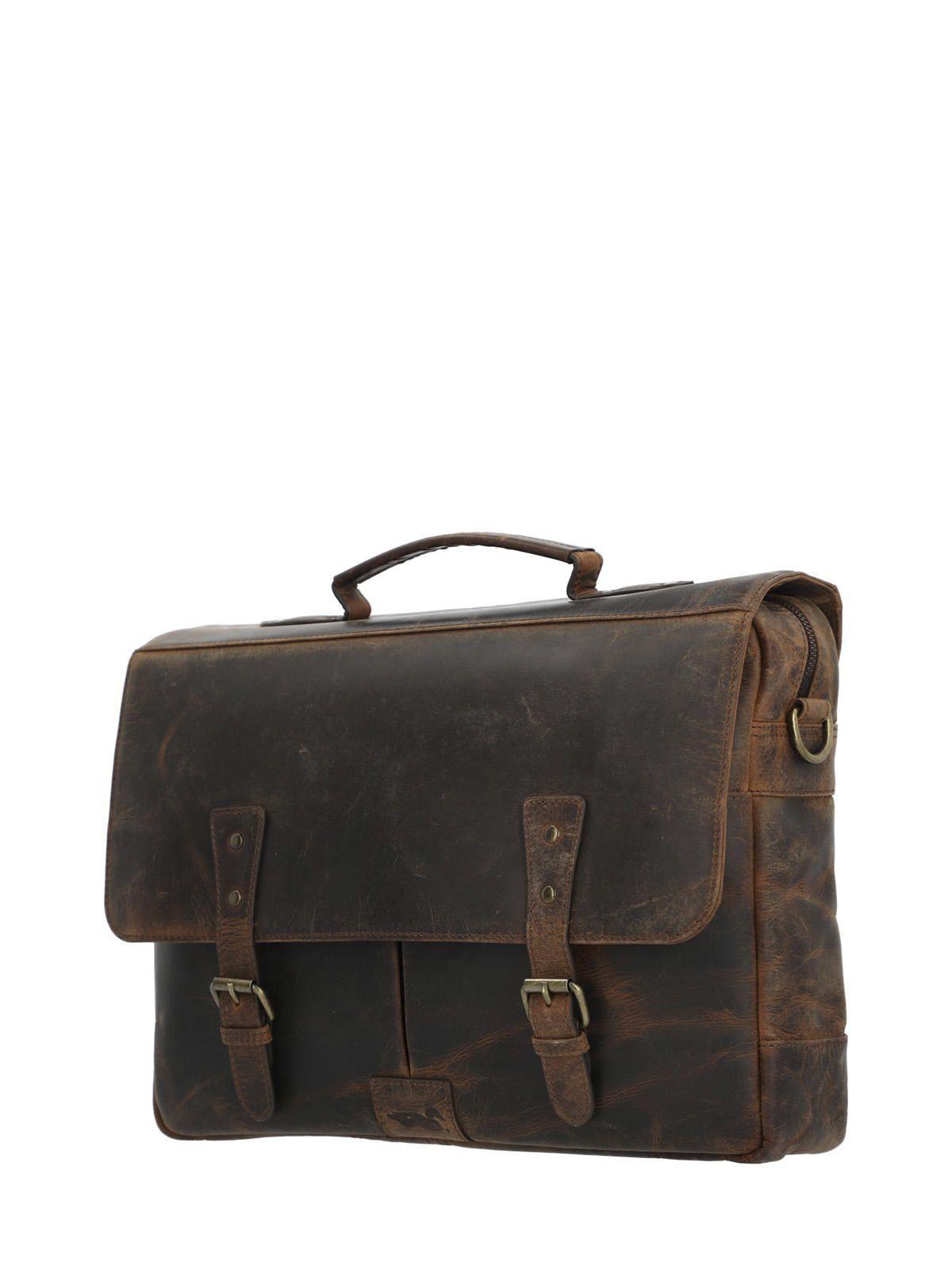 Maletín Cuero Hombre Oh Sullivan Bag Café-1
