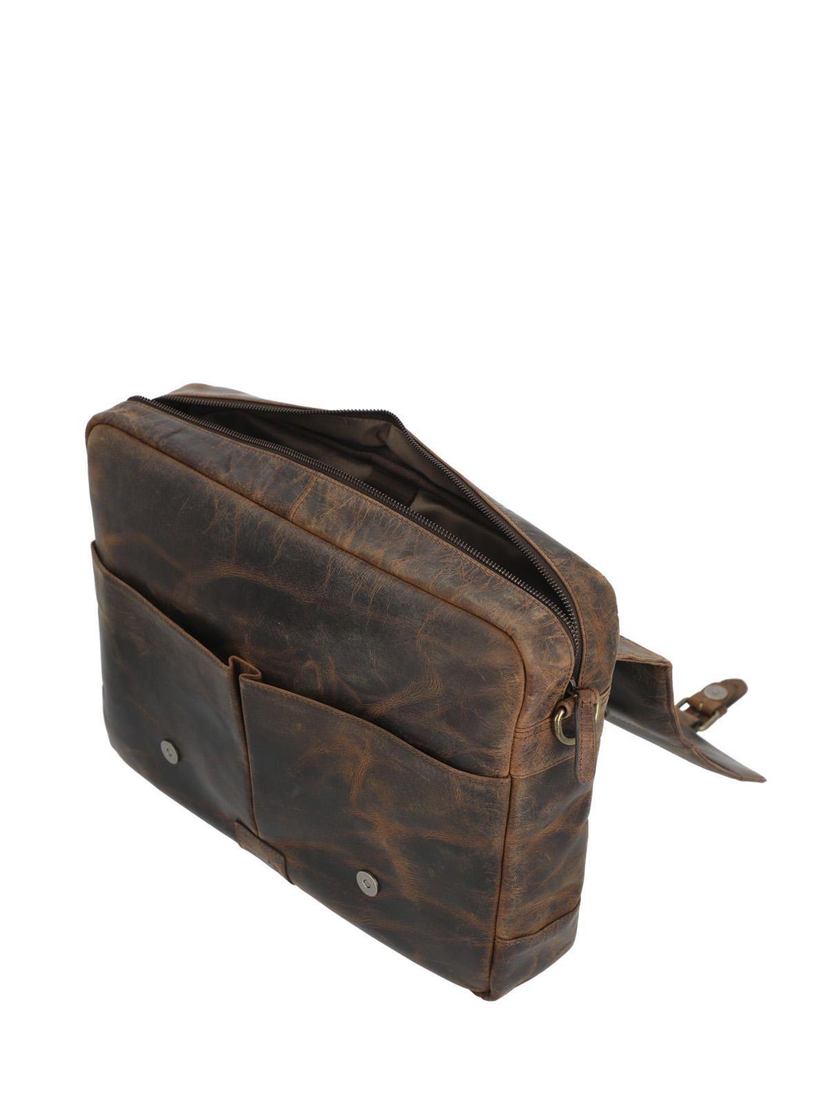 Maletín Cuero Hombre Oh Sullivan Bag Café-5