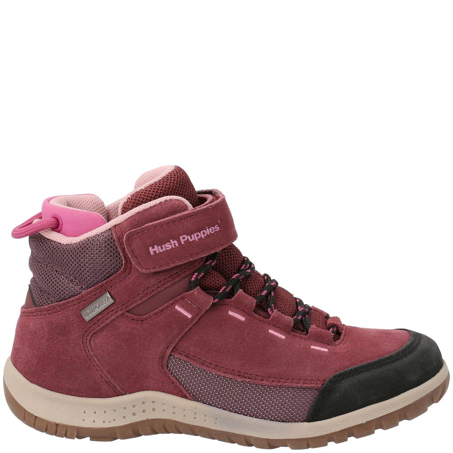 Botín Cuero Niña Climb Rosado-1